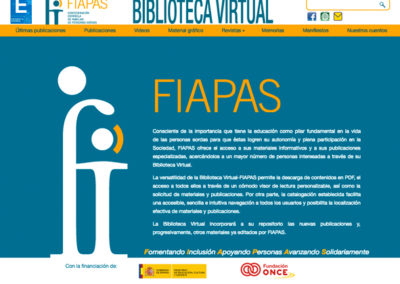 biblioteca virtual FIAPAS
